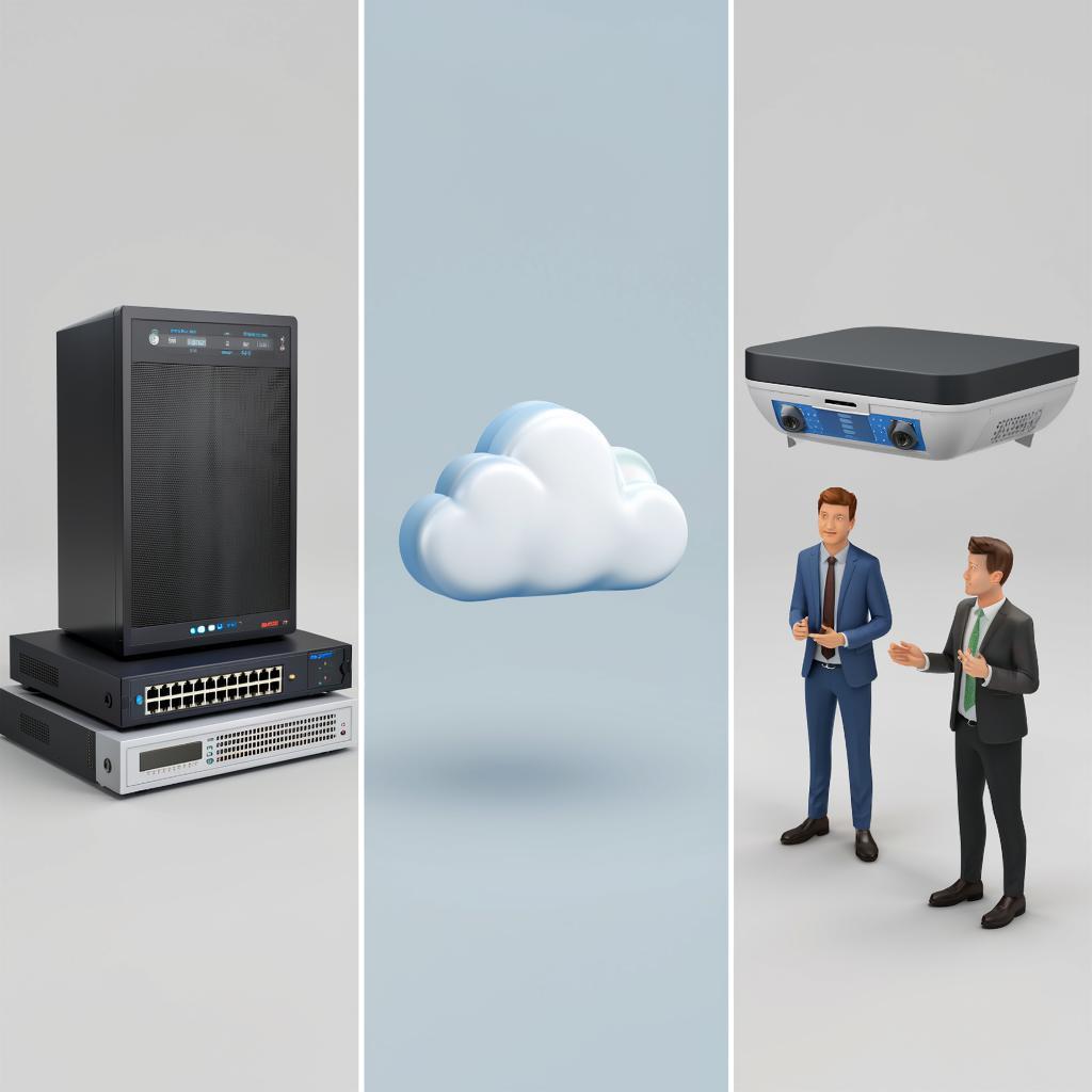 Сравнение комплектов видеонаблюдения: NVR vs облако vs гибрид