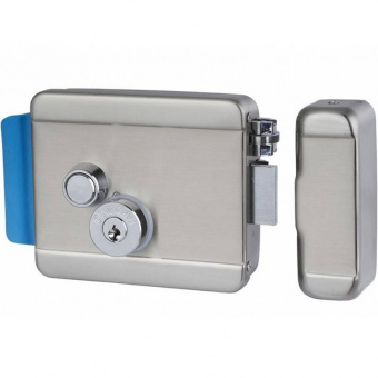 картинка Замок электромеханический с кнопкой AccordTec AT-EL101 накладного монтажа от магазина Охранных систем и видеонаблюдения