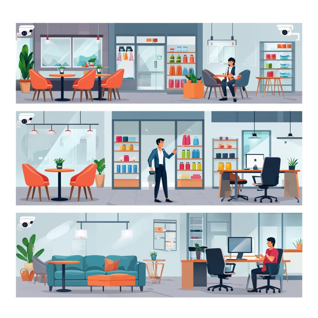 Готовые кейсы: успешные установки HiWatch в кафе, магазине и офисе