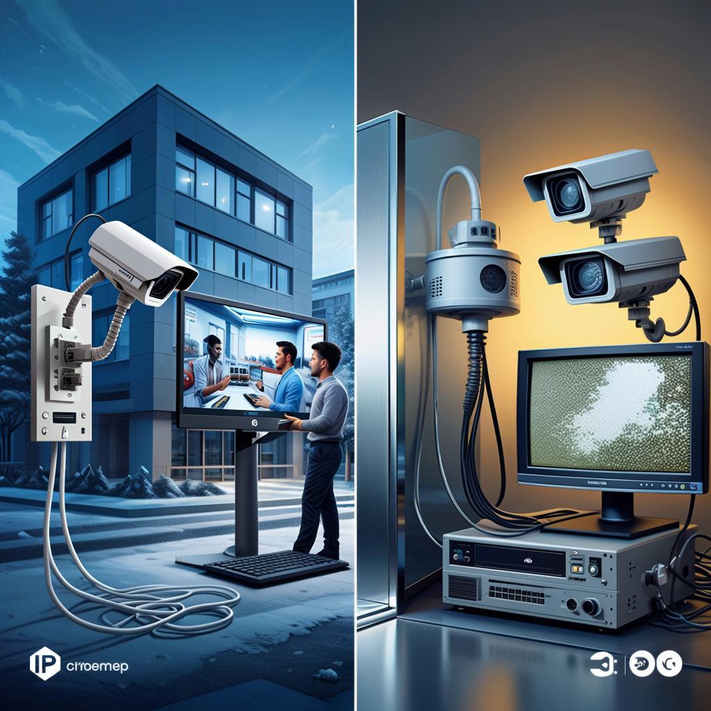 IP vs аналоговое уличное видеонаблюдение: плюсы и минусы