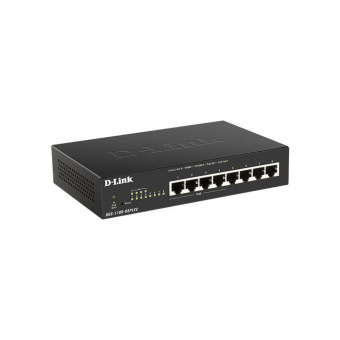 картинка PoE-коммутатор D-Link DGS-1100-08PLV2/A1A от магазина Охранных систем и видеонаблюдения