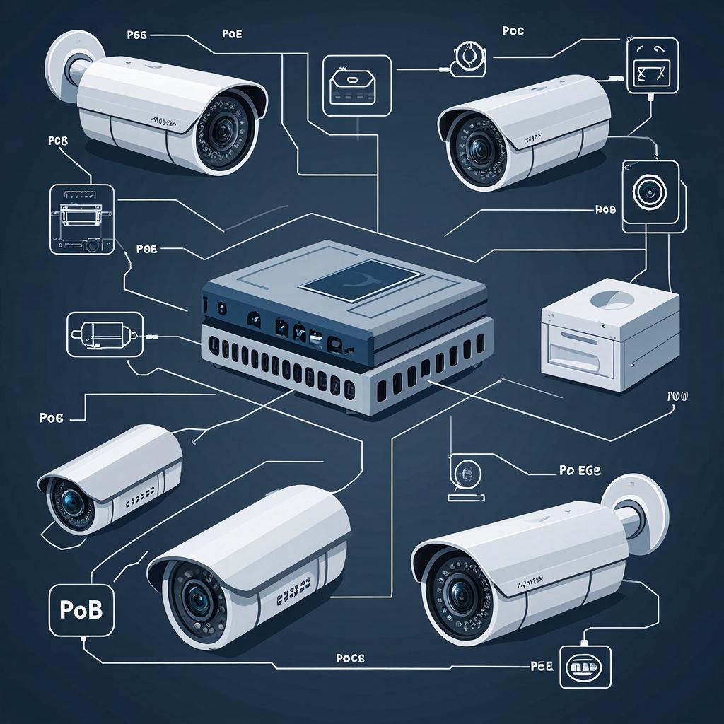 Trassir PoE камеры: выбор коммутатора и схема питания