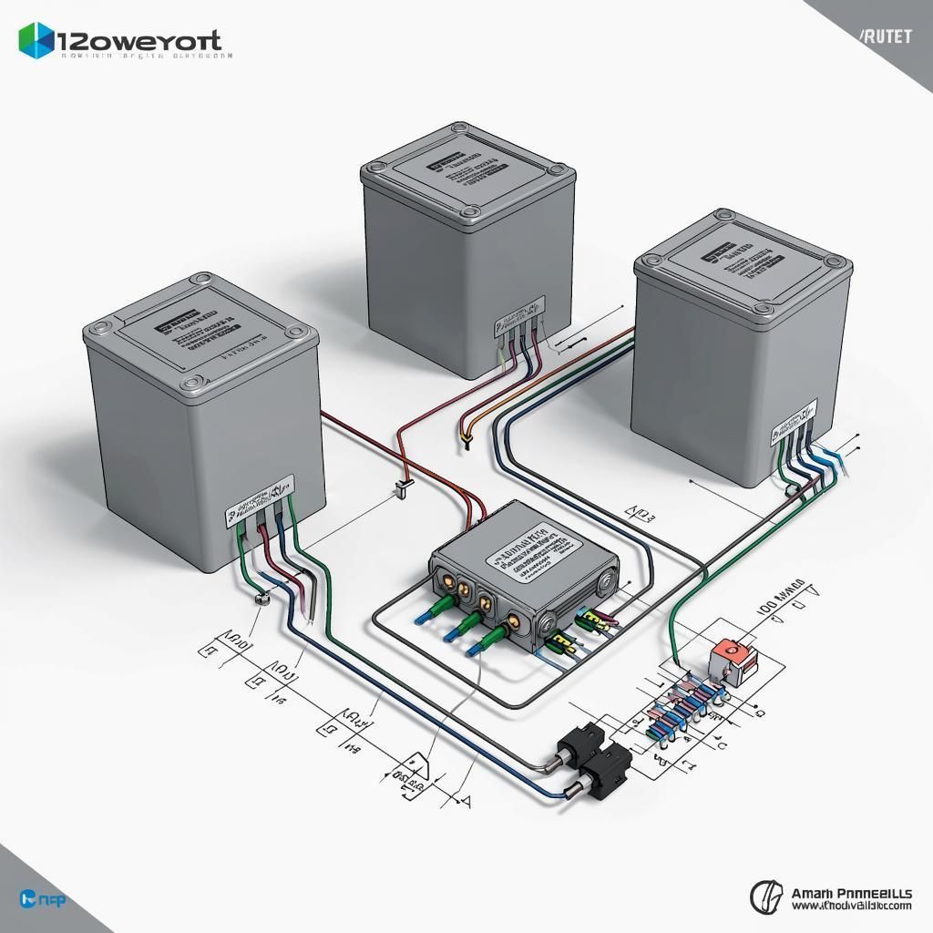 Как подключить батареи ИБП последовательно и параллельно: схемы и расчёты