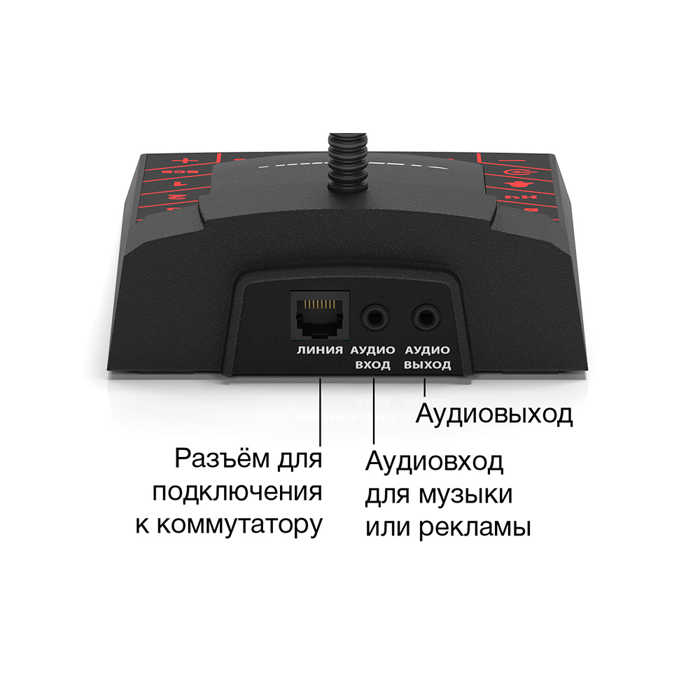 картинка F-220 — Пульт для системы громкого оповещения Антитеррор от магазина Охранных систем и видеонаблюдения