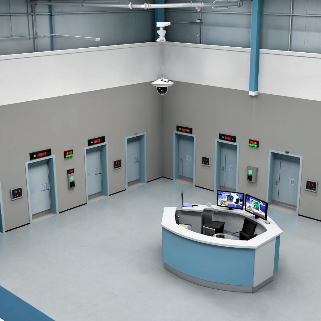 Монтаж СКУД: кейс установки в складе с 50 дверями