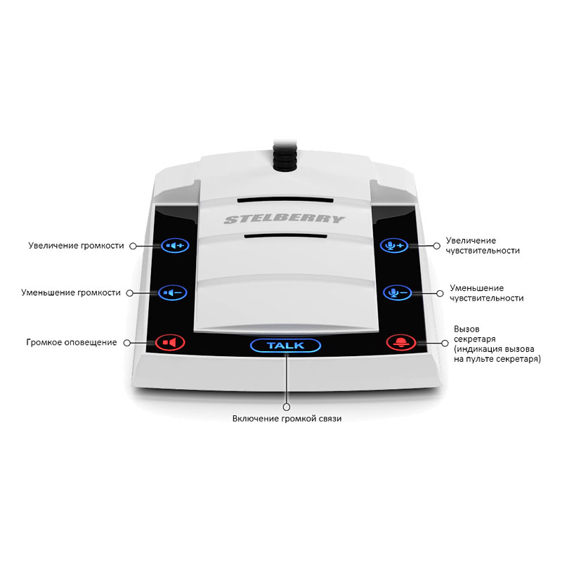 картинка D-600 — переговорное устройство директор-секретарь от магазина Охранных систем и видеонаблюдения