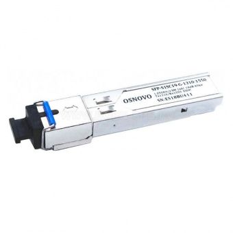 картинка Оптический SFP-модуль Osnovo SFP-S1SC19-G-1310-1550 от магазина Охранных систем и видеонаблюдения