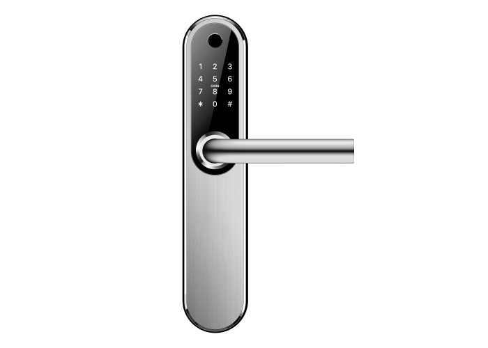 картинка Комплект Novilock Smart Plus SILVER с врезной частью 45/85 (240x22)
умный замок для отелей и офисов от магазина Охранных систем и видеонаблюдения