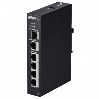 картинка Уличный неуправляемый сетевой коммутатор Dahua DH-PFS3106-4T от магазина Охранных систем и видеонаблюдения