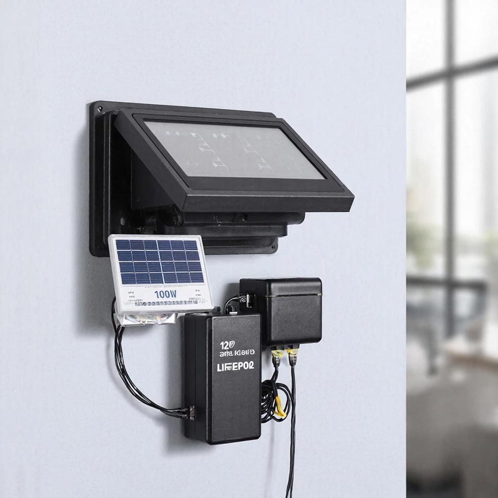 Возможности резервного питания видеодомофона: аккумуляторы и солнечные панели