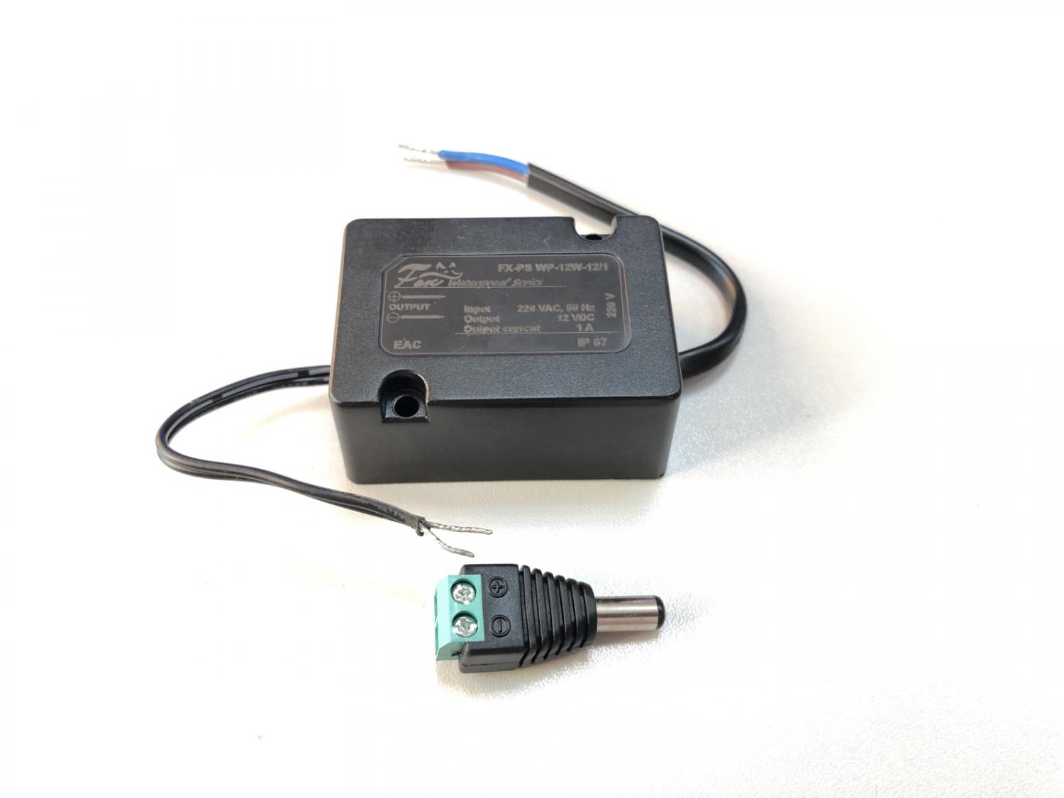 картинка Fox FX-PS WP-12W-12/1 блок питания от магазина Охранных систем и видеонаблюдения