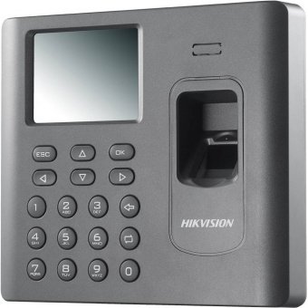 картинка Терминал доступа Hikvision DS-K1A801EF с биометрическим и EM карт считывателями от магазина Охранных систем и видеонаблюдения
