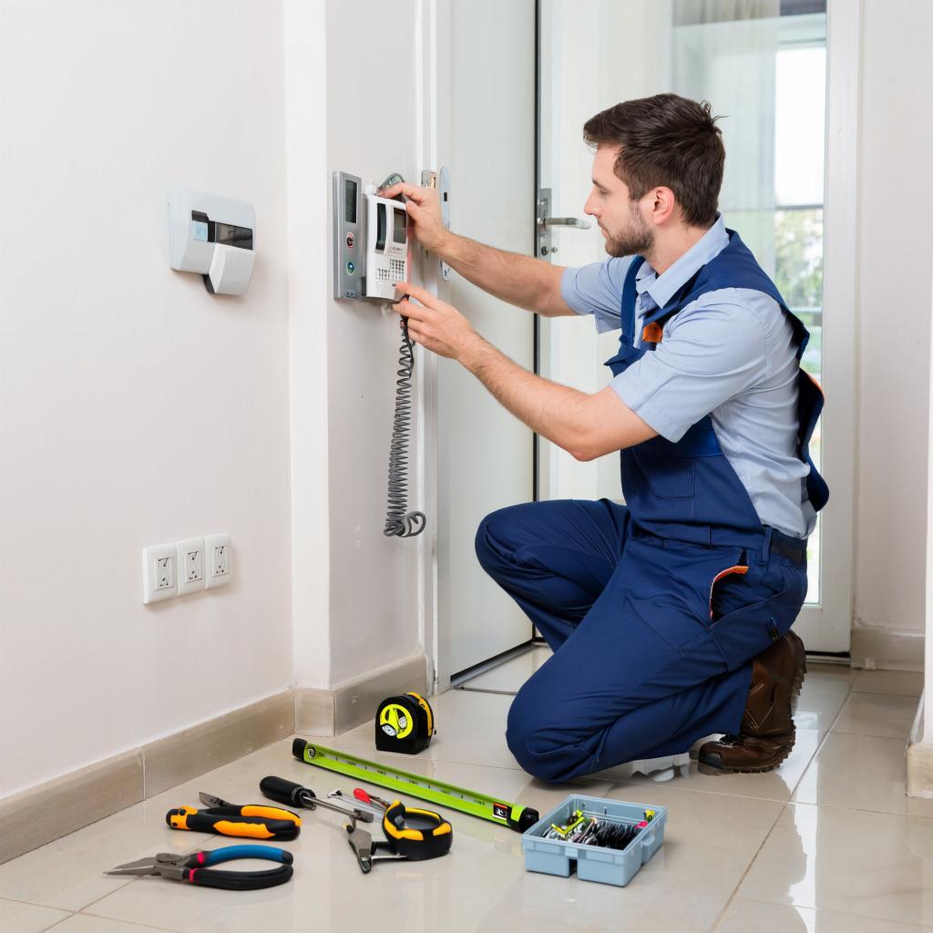 Монтаж видеодомофона Bas-IP в подъезде: нормативы и практические советы