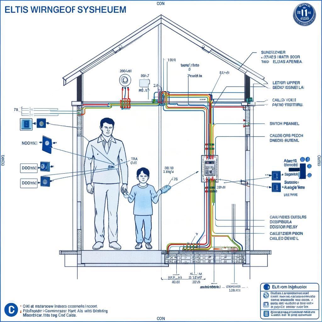 Подключение домофона Eltis: схема для многоквартирного дома