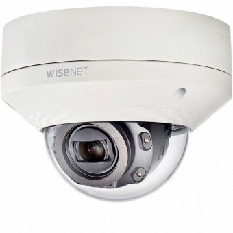 картинка Вандалостойкий Smart-купол Wisenet Samsung XNV-6080RP, Motor-zoom, ИК-подсветка 50 м от магазина Охранных систем и видеонаблюдения