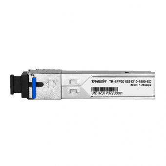 картинка SFP-модуль TRASSIR TR-SFP201SS1310-1550-SC от магазина Охранных систем и видеонаблюдения