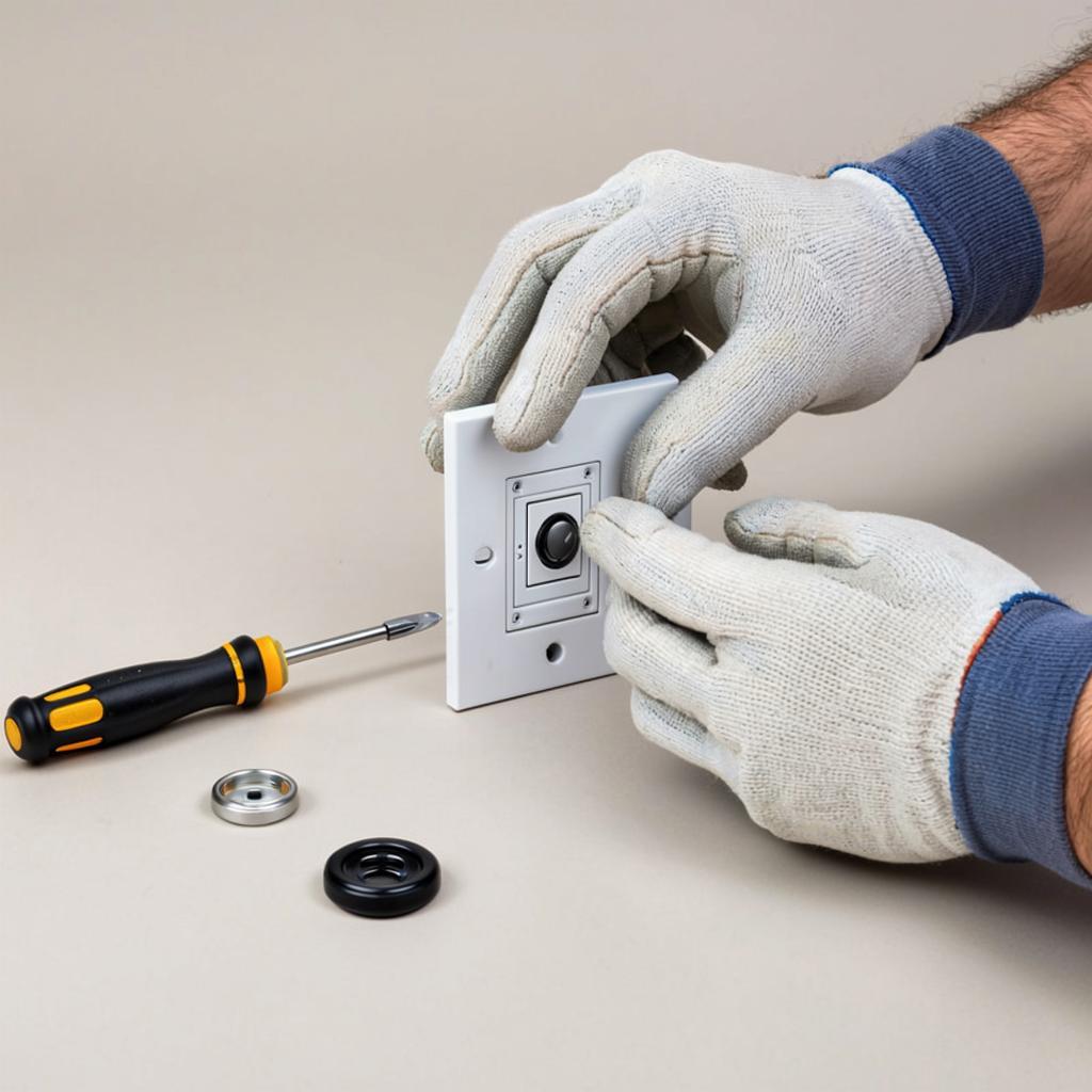 Замена кнопки на вызывной панели: DIY-инструкция