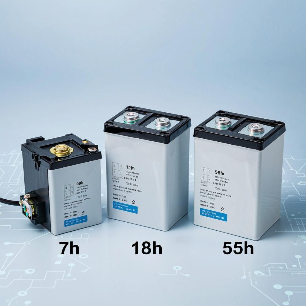 Точный вес аккумулятора 12V 7Ah, 12V 18Ah и 12V 55Ah — сравнение