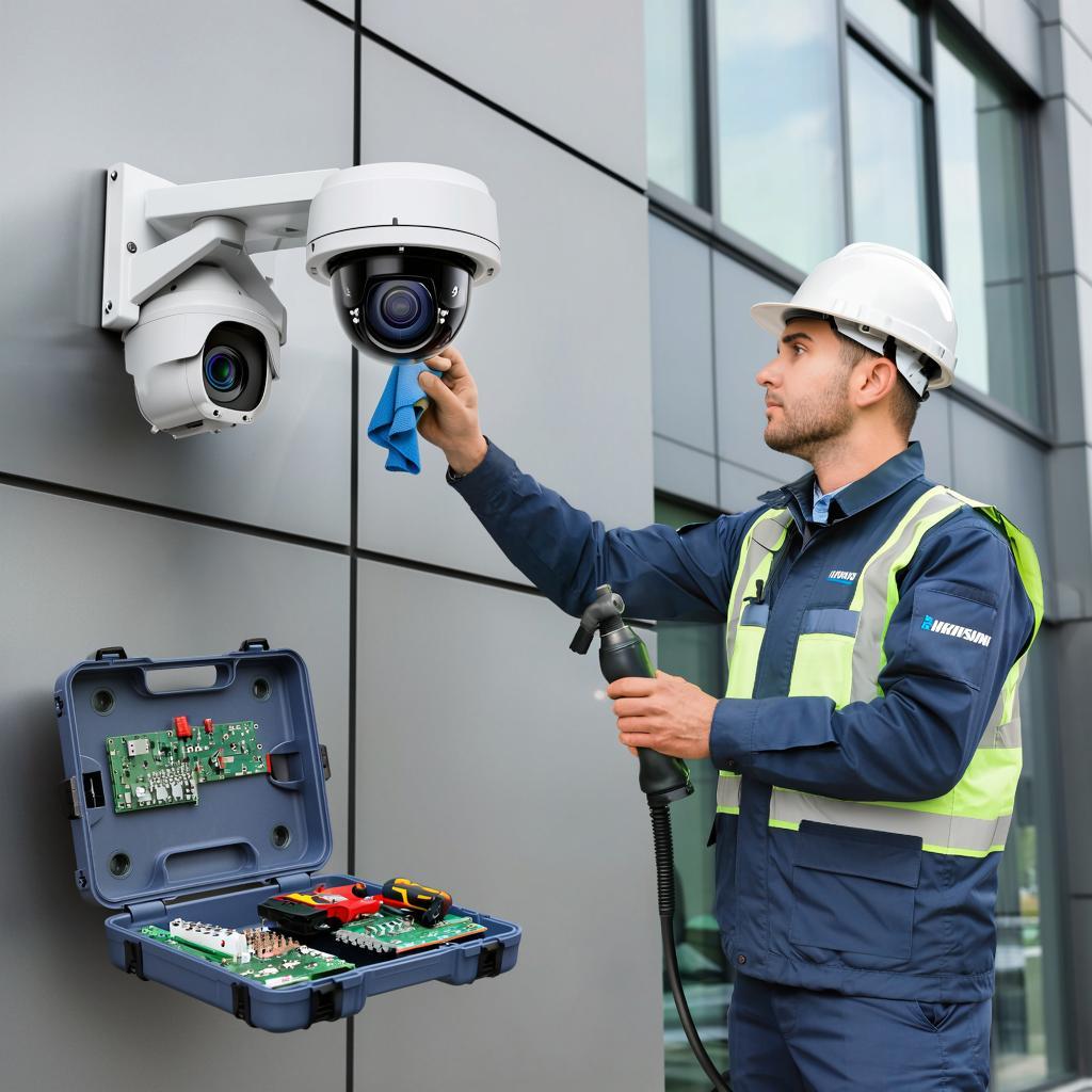 Обслуживание камер Hikvision: чистка, профилактика и замена комплектующих