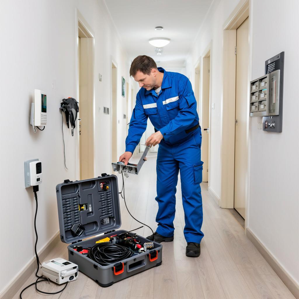 Пошаговая замена камеры или микрофона в домофоне CTV