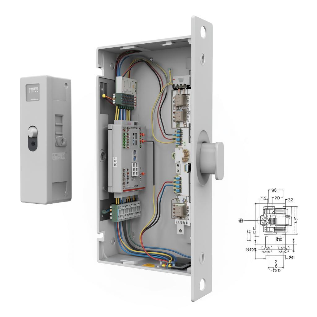 Как подключить электрозамок к домофону Dahua — пошаговая схема
