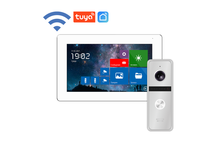 картинка FREEDOM 7 FHD WIFI KIT
комплект из Full HD WIFI видеодомофона с сенсорным дисплеем 7" и вызывной панели от магазина Охранных систем и видеонаблюдения