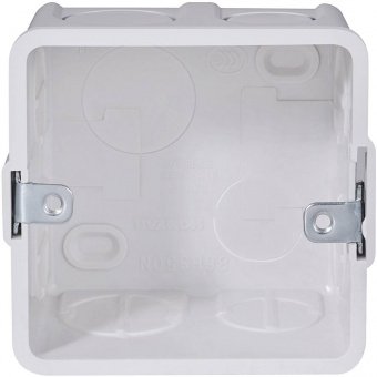 картинка Монтажная панель Hikvision DS-KAB86 для врезной установки вызывных панелей и домофонов от магазина Охранных систем и видеонаблюдения