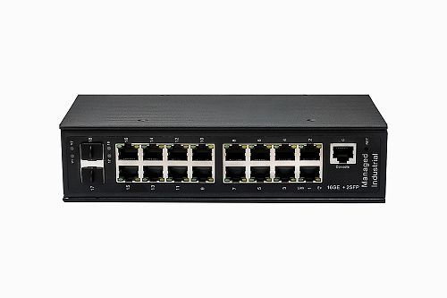 картинка NS-SW-16G2G-PL/IM Промышленный управляемый(L2+)HiPoEкоммутатор Gigabit Ethernet на 16GE PoE+2 GE SFP от магазина Охранных систем и видеонаблюдения