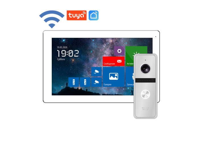 картинка FREEDOM 10 FHD WIFI KIT
комплект из Full HD WIFI видеодомофона с сенсорным дисплеем 10.1" и вызывной панели от магазина Охранных систем и видеонаблюдения