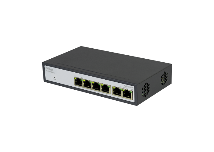 картинка PV-POE04G2CL
PoE коммутатор 10/100, Web-Smart, 4xPoE, 2xUplink, PoE 60 Вт от магазина Охранных систем и видеонаблюдения