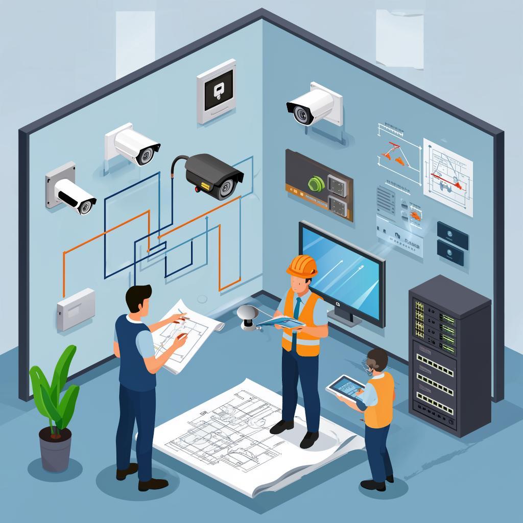 Как подключить видеонаблюдение на предприятии: проект и техническое задание