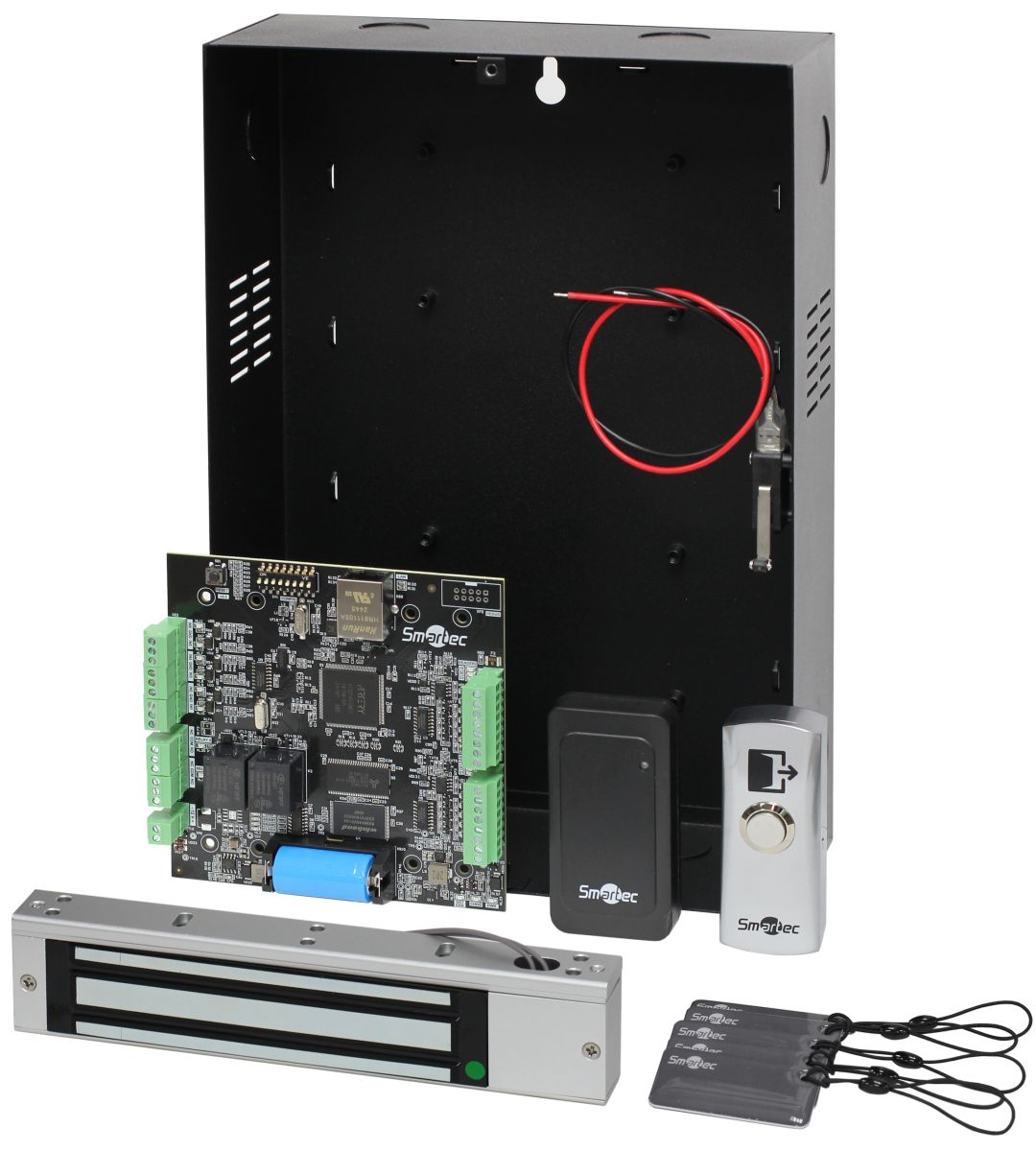 Smartec представляет однодверный комплект СКУД ST-NC221WR2 Pack 1