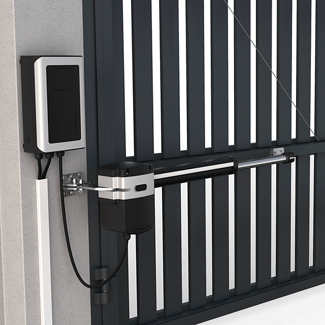 картинка Комплект приводов для распашных ворот ALUTECH SCOPIO S SC-3000SKIT-N от магазина Охранных систем и видеонаблюдения
