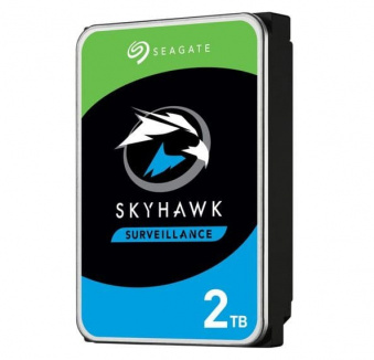 картинка 3.5" HDD 2 Тбайт Seagate SkyHawk ST2000VX015 от магазина Охранных систем и видеонаблюдения