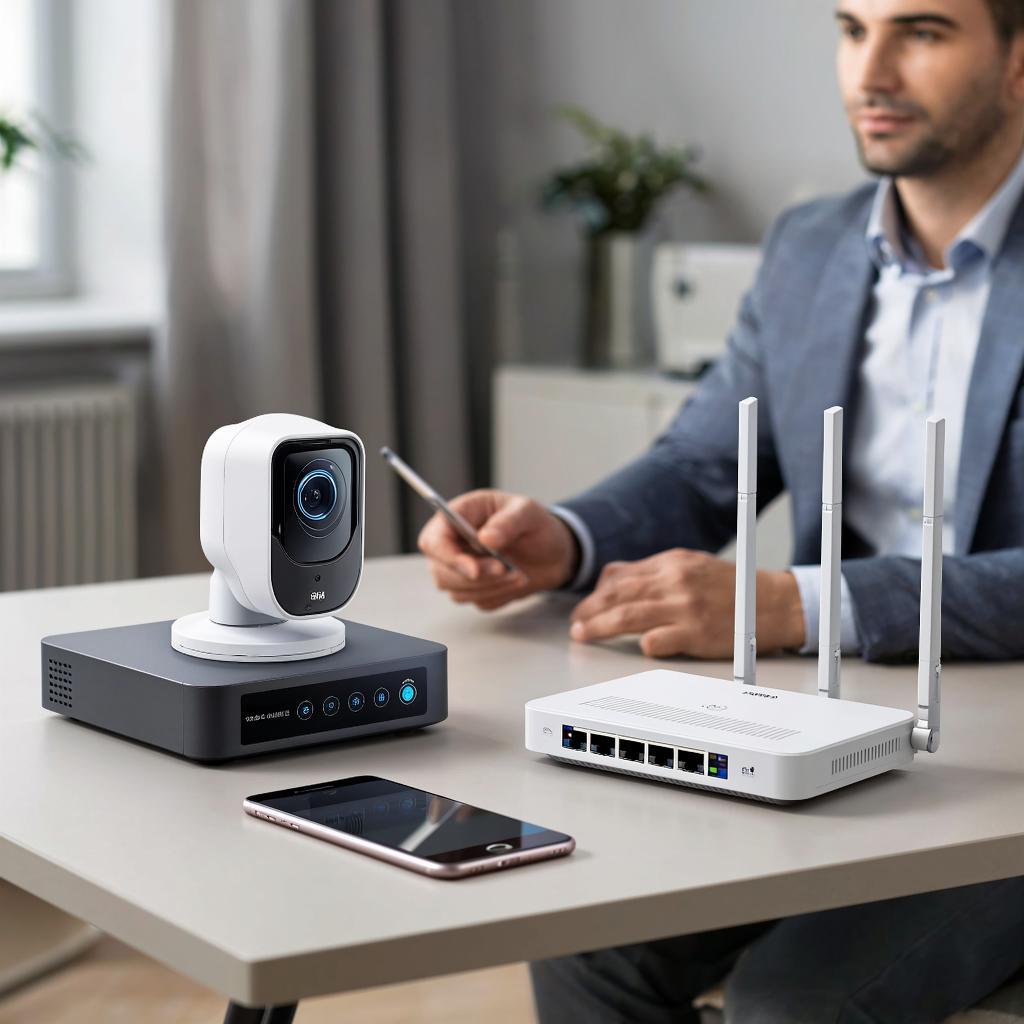 Как подключить видеонаблюдение дома через Wi‑Fi: настройка камеры и регистратора