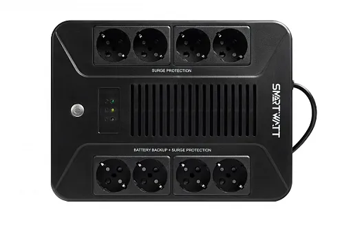 картинка Источник бесперебойного питания (ИБП) SMARTWATT UPS SAFE PRO 1050 от магазина Охранных систем и видеонаблюдения