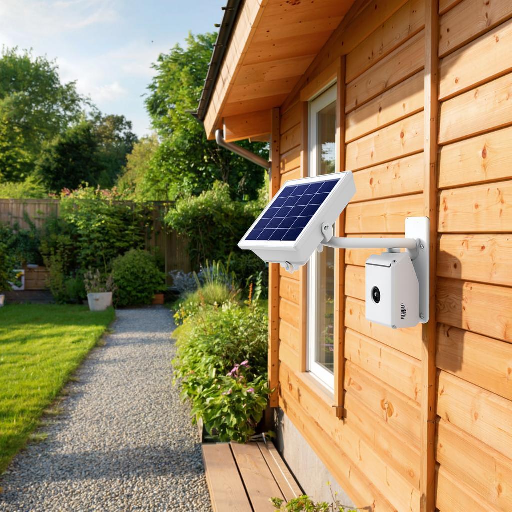 Установка видеонаблюдения на даче: автономные решения с батареей и солнечными панелями