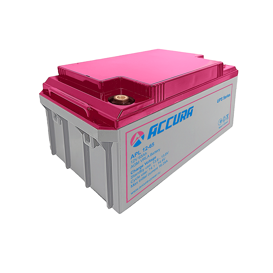 картинка Аккумулятор APL 12-65 от магазина Охранных систем и видеонаблюдения