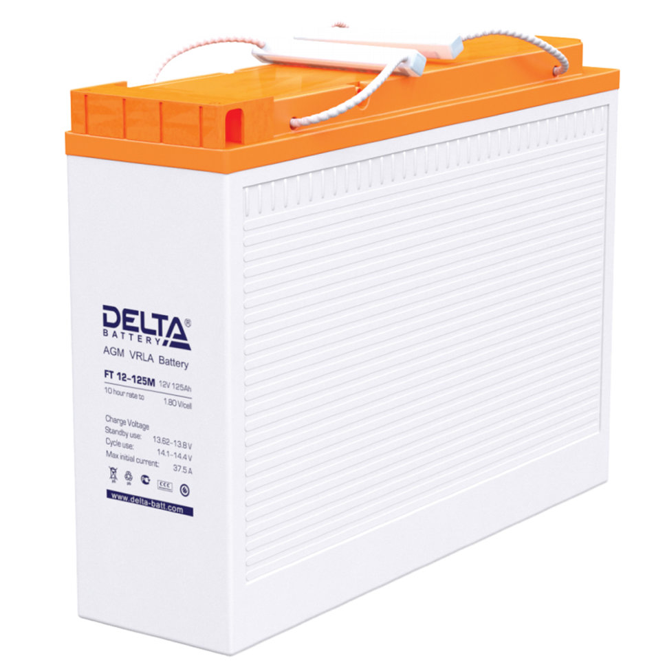 картинка DELTA battery FT 12-125 M от магазина Охранных систем и видеонаблюдения