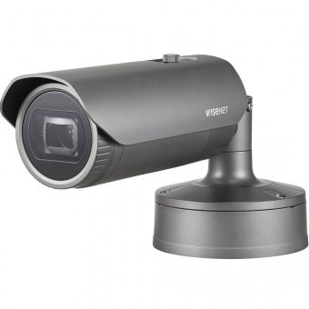 картинка Вандалостойкий extraLUX bullet Wisenet Samsung XNO-6085RP с Motor-zoom и ИК-подсветкой 70 м от магазина Охранных систем и видеонаблюдения