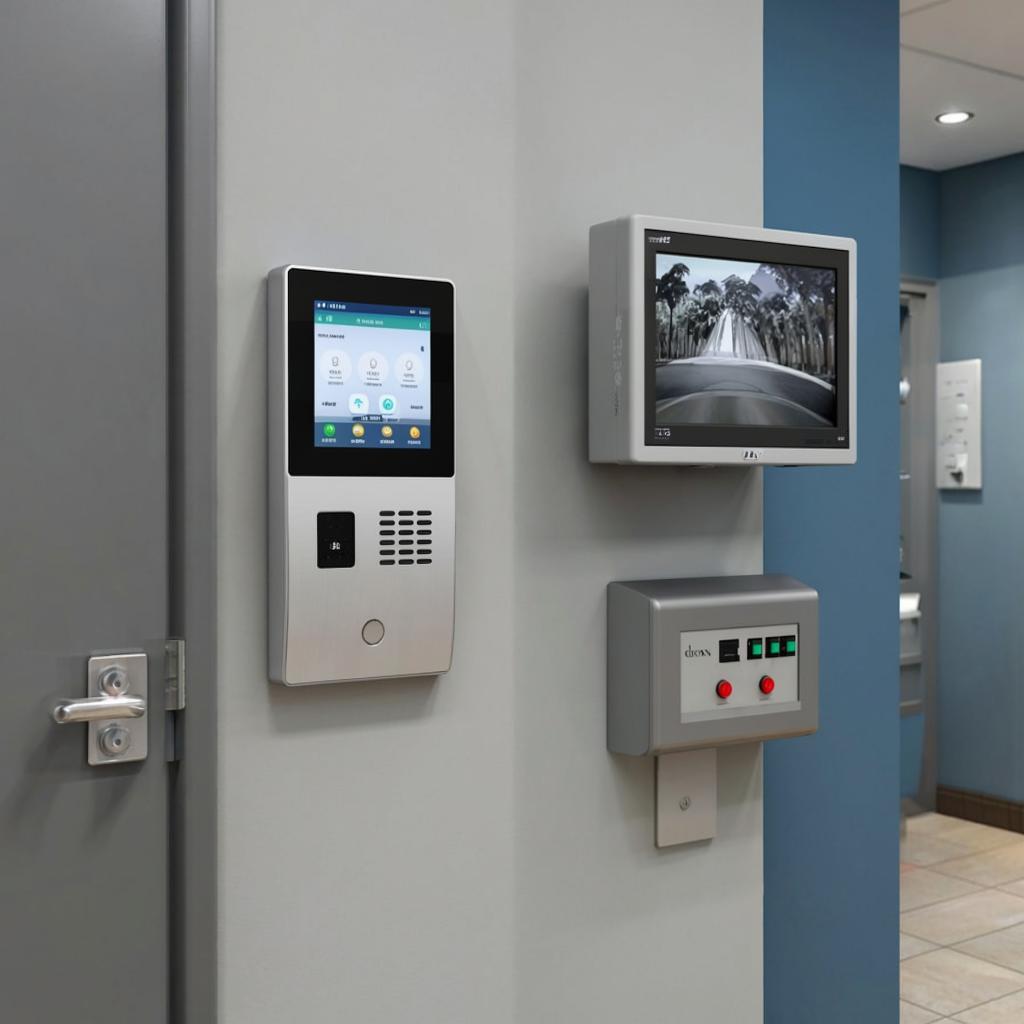 Настройка звонка и расписания в домофоне Vizit для консьержа