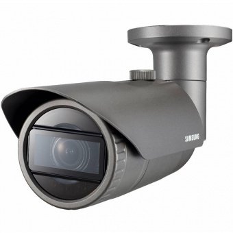 картинка Вандалостойкий bullet Wisenet Samsung QNO-7080RP с Motor-zoom и ИК-подсветкой от магазина Охранных систем и видеонаблюдения