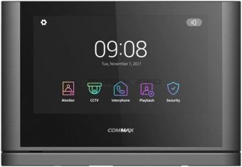 картинка Абонентский монитор Commax CDV-704MF grey black smog от магазина Охранных систем и видеонаблюдения