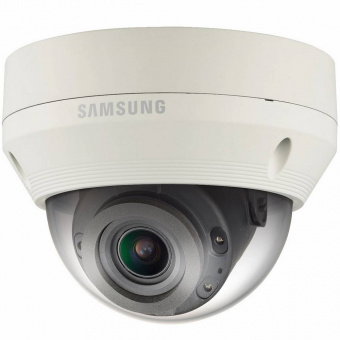 картинка Вандалостойкая камера Wisenet Samsung QNV-6070RP с Motor-zoom и ИК-подсветкой от магазина Охранных систем и видеонаблюдения
