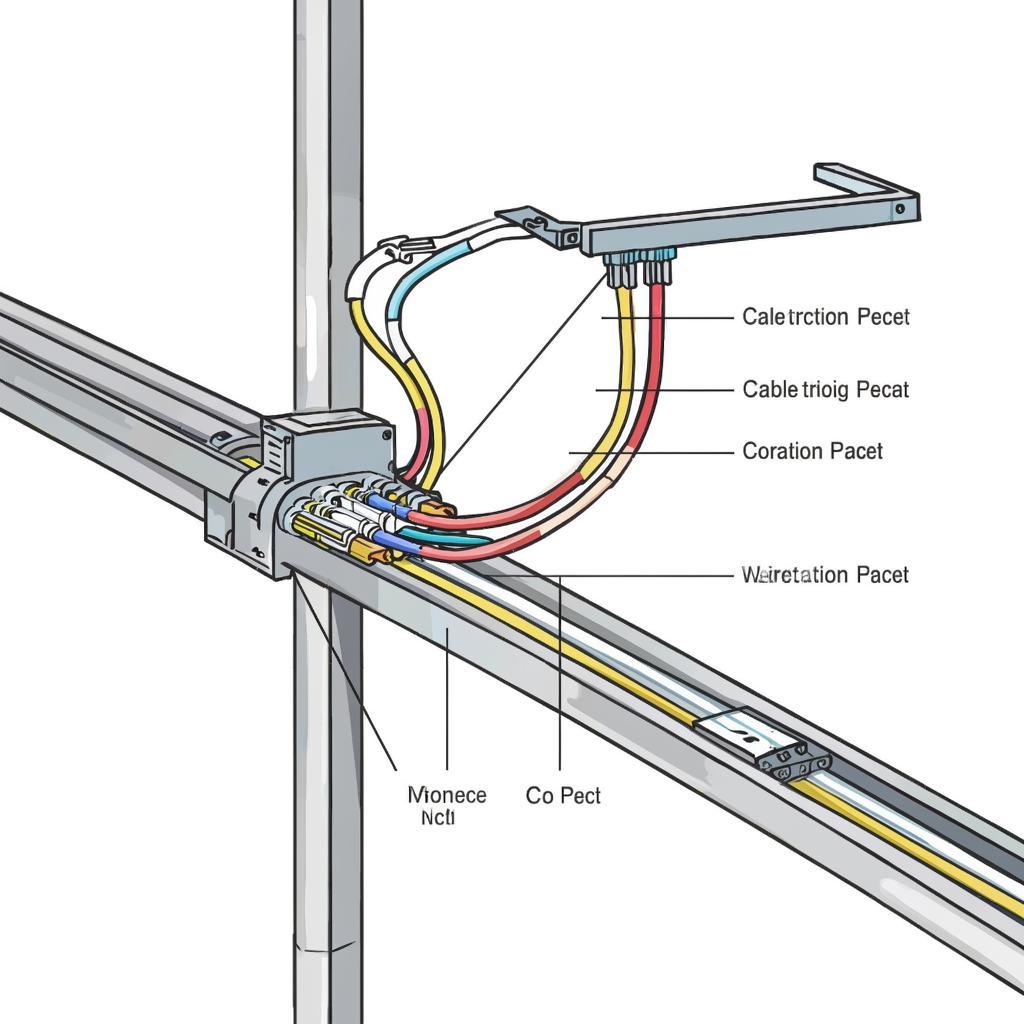 Схемы подключения для монтажников: кабельные трассы и марки проводов
