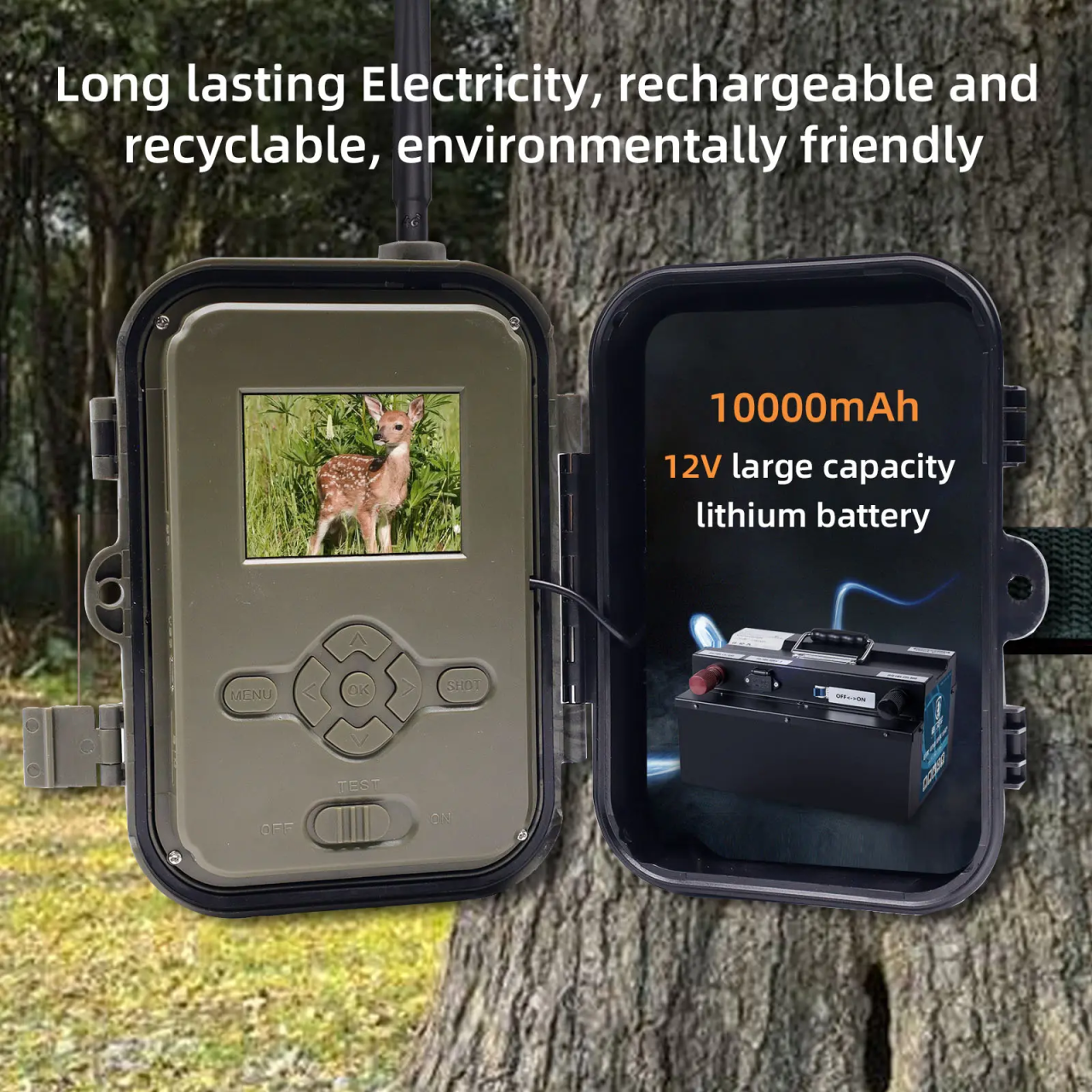 картинка Фотоловушка Suntek HC-940Ultra-li от магазина Охранных систем и видеонаблюдения