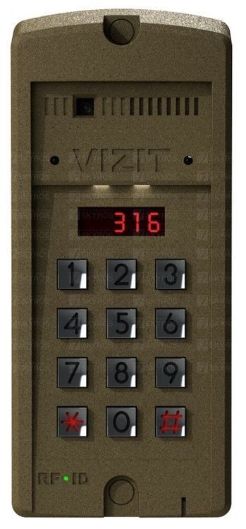 картинка БВД-316FCP Блок вызова от магазина Охранных систем и видеонаблюдения