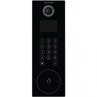 картинка IP вызывная панель HikVision DS-KD8102-V от магазина Охранных систем и видеонаблюдения
