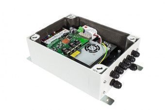картинка РоЕ-коммутатор «Релион» SW-М-1G-1/4Poe+/140W-UPS от магазина Охранных систем и видеонаблюдения