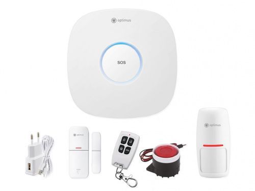 картинка Беспроводная GSM 4G сигнализация Optimus AG-400 от магазина Охранных систем и видеонаблюдения